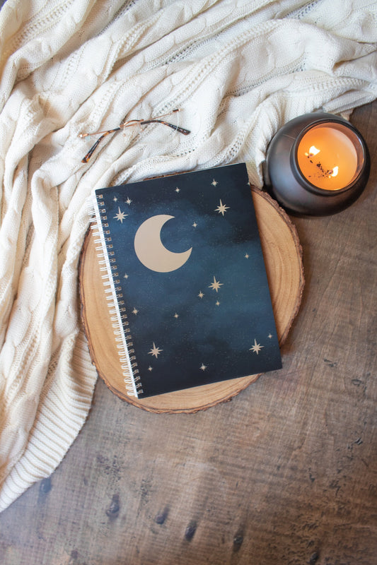 Celestial Night Sky Reusable Sticker Book | 50 Double Sided Pages