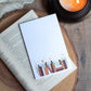 Autumn Magical Books Notepad | 4"x6" | Warm Tones | Bullet Journal Pages | Bookish Gift | Book Lover Notepad | Reader Stationery