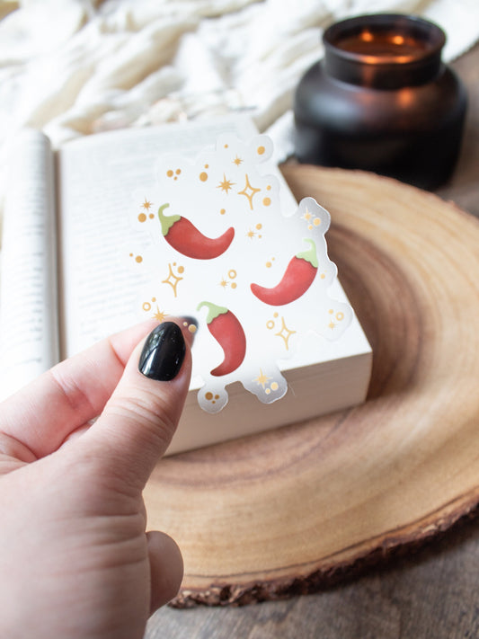 Spice Peppers Waterproof Sticker | 3"x2.4"