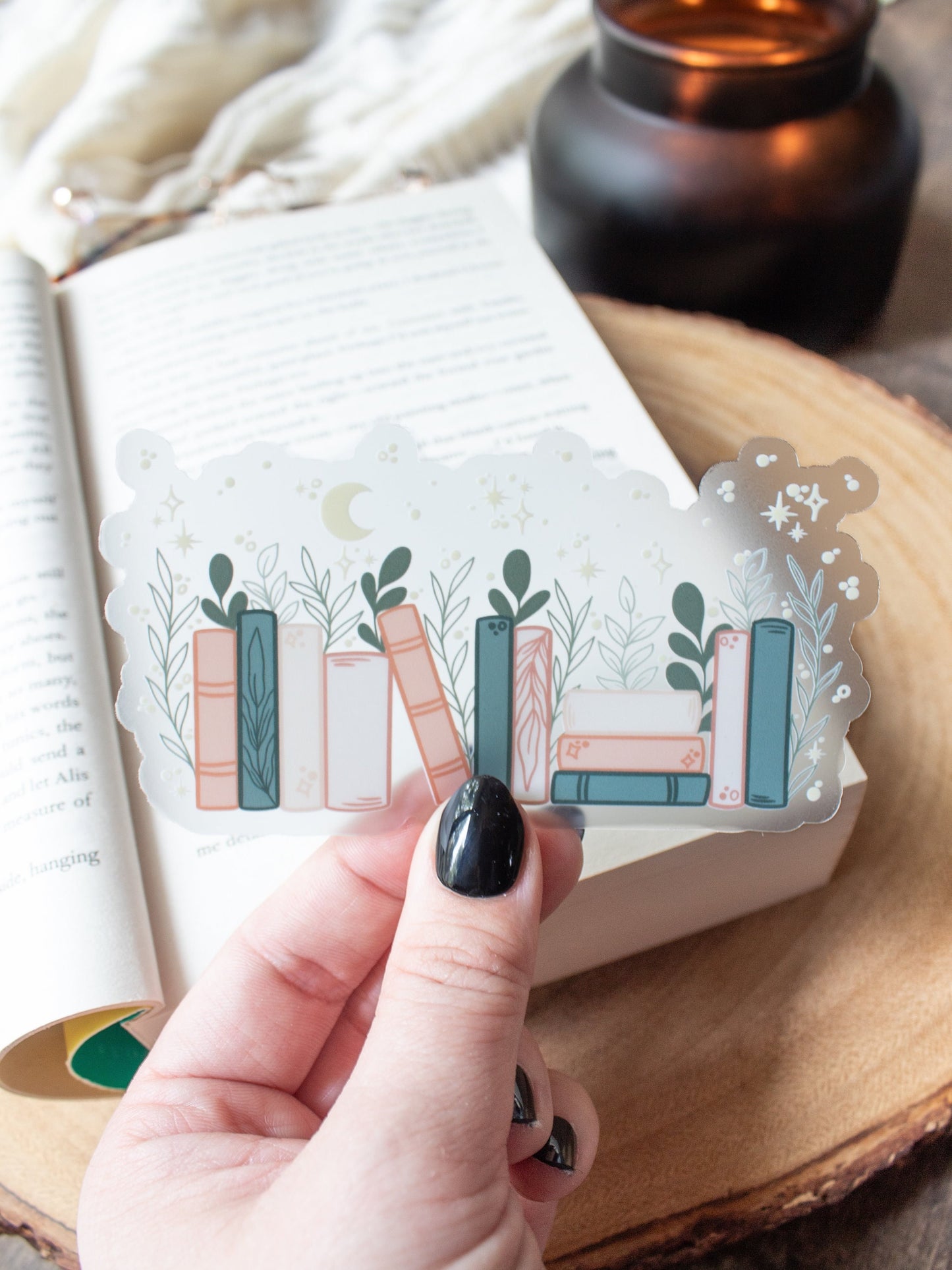 Magic Hygge Books Waterproof Sticker | 4.25"