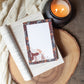 Book Dragon Notepad | 4"x6" | Navy, Red, and Orange
