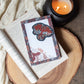 Book Dragon Notepad | 4"x6" | Navy, Red, and Orange