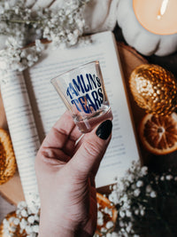 ACOTAR Tamlin's Tears 2oz Tapered Shot Glass