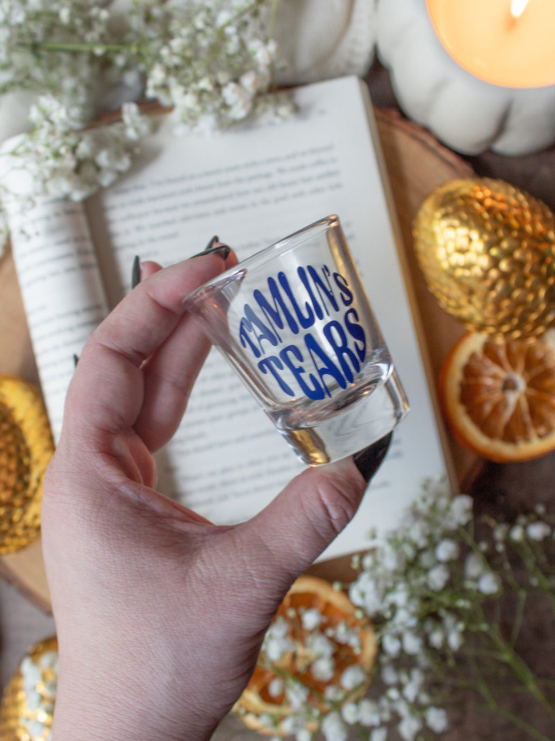 ACOTAR Tamlin's Tears 2oz Tapered Shot Glass