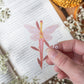 Faerie Dagger Waterproof Sticker | Pink | 3”x2.2”
