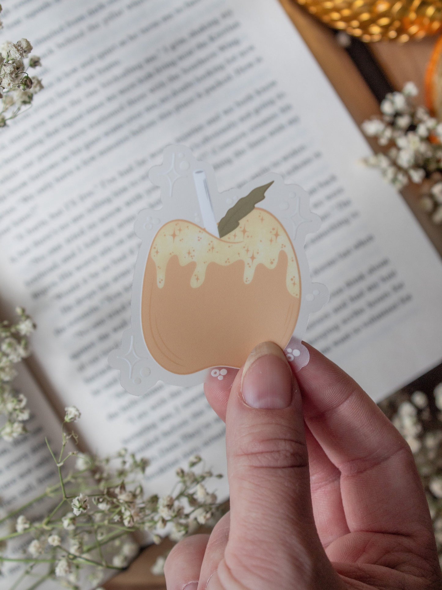 Faerie Fruit Juice Box Waterproof Sticker | Bookish Merch | Book Lover Gifts | Fantasy Books Aesthetic | 2..1”x2.5”