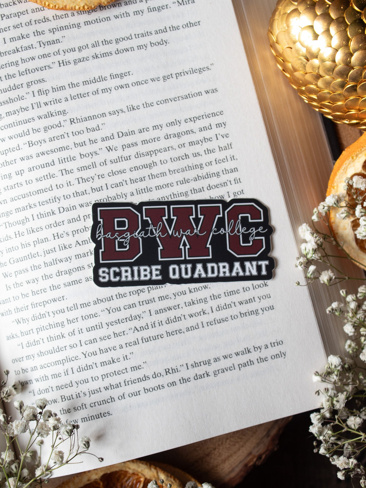 Scribe Quadrant Waterproof Sticker | 3"x1.4"