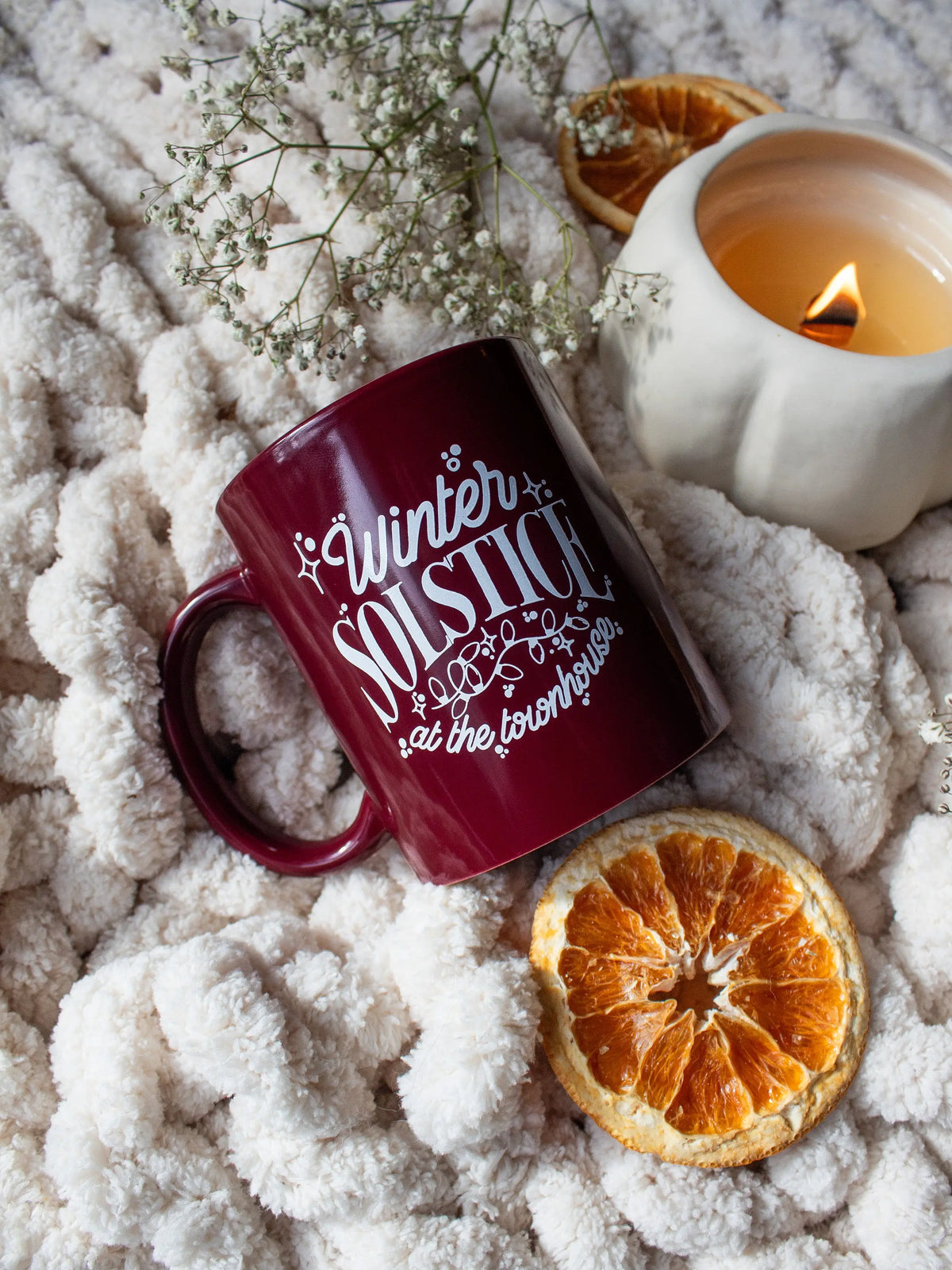Winter Solstice at the Townhouse11oz Ceramic Mug | A Court of Thorns and Roses | SJM