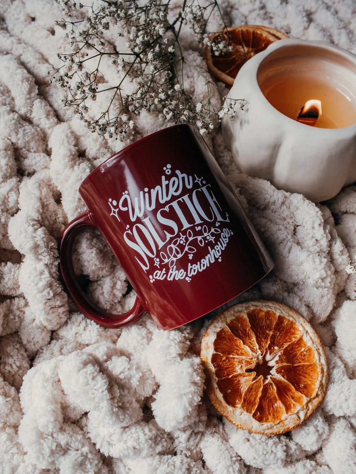 Winter Solstice at the Townhouse11oz Ceramic Mug | A Court of Thorns and Roses | SJM